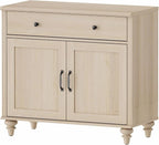 WAMPAT Buffet Cabinet with Doors & Drawer, Large Coffee Bar Table Wood Kitchen - Image 6