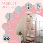BRIAN & DANY 5-Tier Foldable Storage Shelves - Image 6