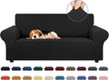 Stretch Loveseat Couch Cover, 2 Cushion Couch Slipcover, Elastic Bottom by KEKUOU
