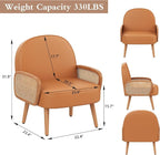 Aklaus Mid Century Modern Accent Chair Armchair - Image 2