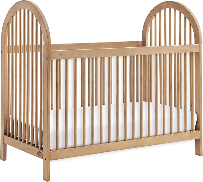 Soho Baby Everlee Convertible Island Crib, Honey Wood by SohoBaby