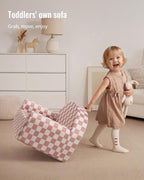 Blissful Diary Toddler Chair, Snuggly Soft Kids Sofa Chair, Supportive Toddler - Image 7