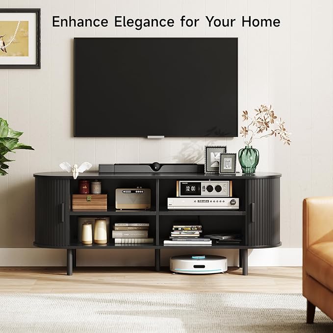 ONBRILL 55" TV Stand with Power Outlet - Image 3