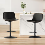 Adjustable Bar Stools Set of 2, Mid Century Modern Swivel Bar Stools, by Soohowfurniture