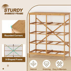 Giantex 8 Drawers Dresser for Bedroom, Bamboo Fabric Storage Tower - Image 6