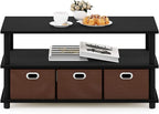 FURINNO Turn-N-Tube Coffee Table, 31.22D x 15.5W x 15.8H in - Image 4
