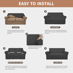 Easy-Going 100% Waterproof Oversized Loveseat Cover, Couch Cover - Image 5
