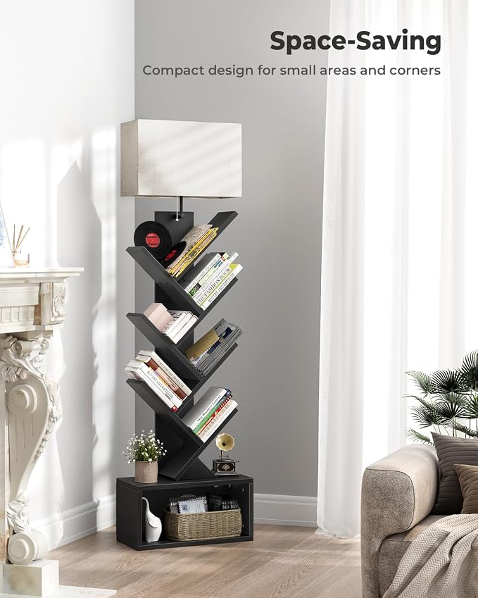 Evermagin 6 Tier Tree Bookshelf - Image 6