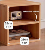 Versatile wooden storage cabinet, space-saving modular organizer - Image 6