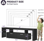 Clikuutory Modern Lighting 63 inch TV Stand - Image 6