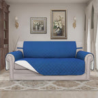 Easy-Going Reversible Couch Cover, 2 Cushion Sofa, Water Resistant Mat - Image 2