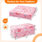 MeMoreCool Modular Kids Couch, Glow Play Toddler Couch - Image 3