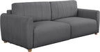 Serta Galway 91.7" Convertible Sleeper Sofa, Queen Size, Wall-Hugging - Image 3