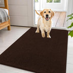 OLANLY Dog Door Mat for Muddy Paws 44x32, Super Absorbent Chenille Mud Mat | by OLANLY