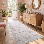 2x6 Ft Washable Runner Rug, Non-Slip Low Pile Hallway Kitchen Area Rug by Cuzwlovita