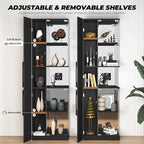 VersionTECH. Glass Display Cabinet - Image 5