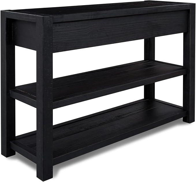 Grain Wood Furniture Montauk Console Table, Solid Wood - Image 6