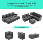 LINSY HOME 2 Seater Seat Modular - Image 8