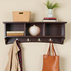 Shaker Cottage Wall-Mounted Coat Rack - Image 2