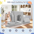 Kids Modular Play Sofa Convertible Foam Play Mat, Transformable Into a Game - Image 7