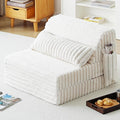 Tiita Folding Sofa Bed Single Size, Convertible Sleeper Chair Mattress by TiitaHome