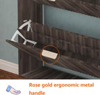 Shoe Cabinet Storage, Modern Freestanding Organizer - Image 5
