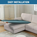 H.VERSAILTEX Sectional Couch Covers 1 Piece Chaise Slipcover L Shape Separate - Image 8
