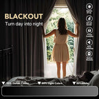 H.VERSAILTEX Blackout Curtains for Bedroom Thermal Insulated Room Darkening - Image 7