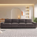 TEKAMON 128" Modular Sofa Couch by TEKAMON