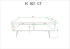 Belmont Home 42 inch Reclaimed Wood Coffee Table - Image 3