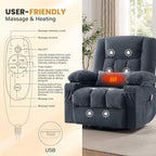 Swivel Recliner Chair for Adults - Image 4