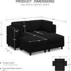 Belffin Modular Sectional Sofa - Image 2