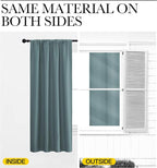 NICETOWN Kitchen Curtains, Short Blackout Curtains & Drapes, Thermal Insulated - Image 5