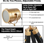 Mordern industrial tripod floor lamp - Image 5