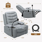 Olela Nursery Glider Recliner Chair - Image 3