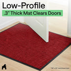 GORILLA GRIP Waterproof Traffic Guard Door Mat, Indoor Outdoor Heavy Duty - Image 9