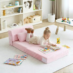 Tiita Convertible Folding Kids Sofa Bed - Image 6