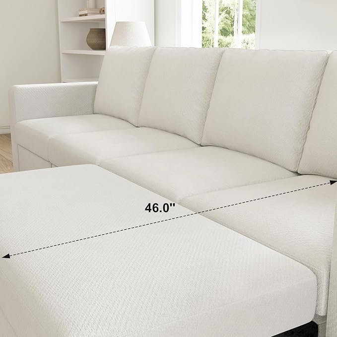Belffin Modular Sectional Sleeper Sofa Bed - Image 6