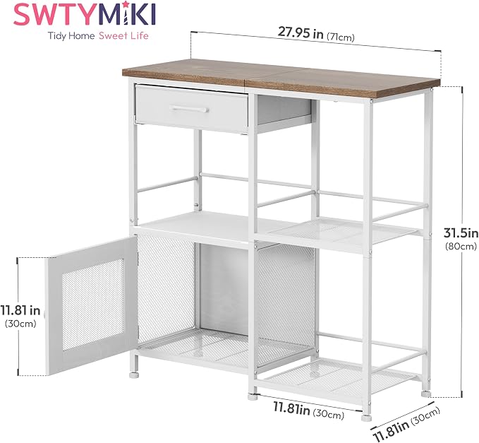 SWTYMIKI Coffee Bar Cabinet for Home - Image 2