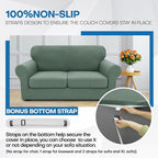 XINEAGE New 3 Pieces Couch Covers - Image 7