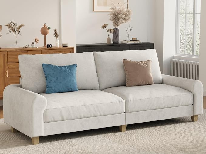 EASE MOOSE 88.5" Velvet Loveseat Couches - Image 3
