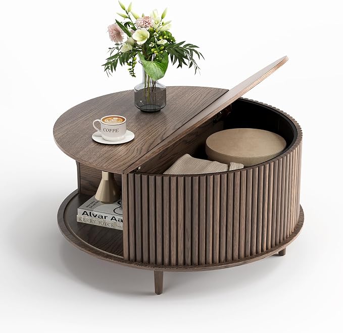 JOINICE Round Coffee Table - Image 7