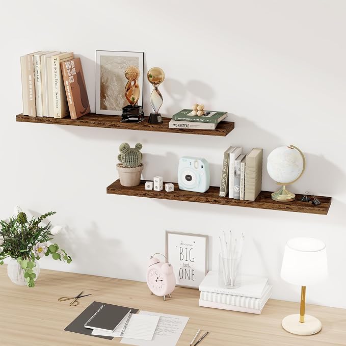 Floating Shelves for Wall, 40 Inch Floating Shelves for Home Decor, Wall - Image 6