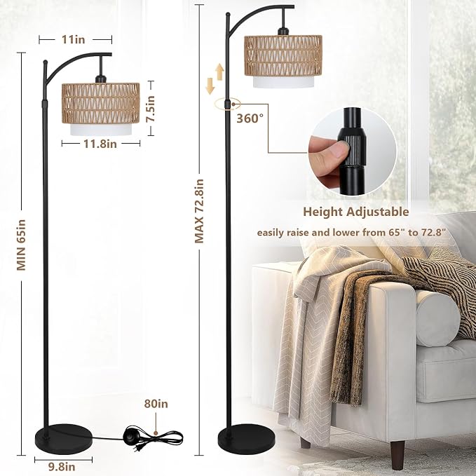 Arc Floor Lamp for Living Room - Image 3