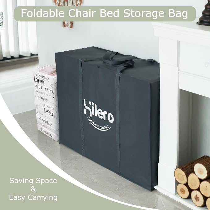 Folding Sofa Bed, 4 in 1 Convertible Sleeper Chair - Image 5