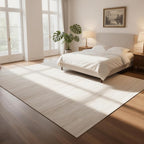 8x10 Washable Area Rugs for Living Room, Dining Room- Light Brown | Ultra Soft - Image 8