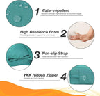 Unimatta Outdoor High Back Chair Cushion Seat Pads, 44 x 21 Inch - Image 3