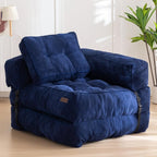 MAXYOYO Folding Sofa Bed, L-Shaped Convertible Sofa Bed by MAXYOYO