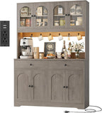 HIFIT 71" LED Kitchen Pantry Cabinet by HIFIT