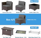 Outdoor Patio Furniture Set - Image 8